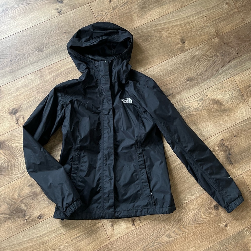 sold // the North Face rain jacket